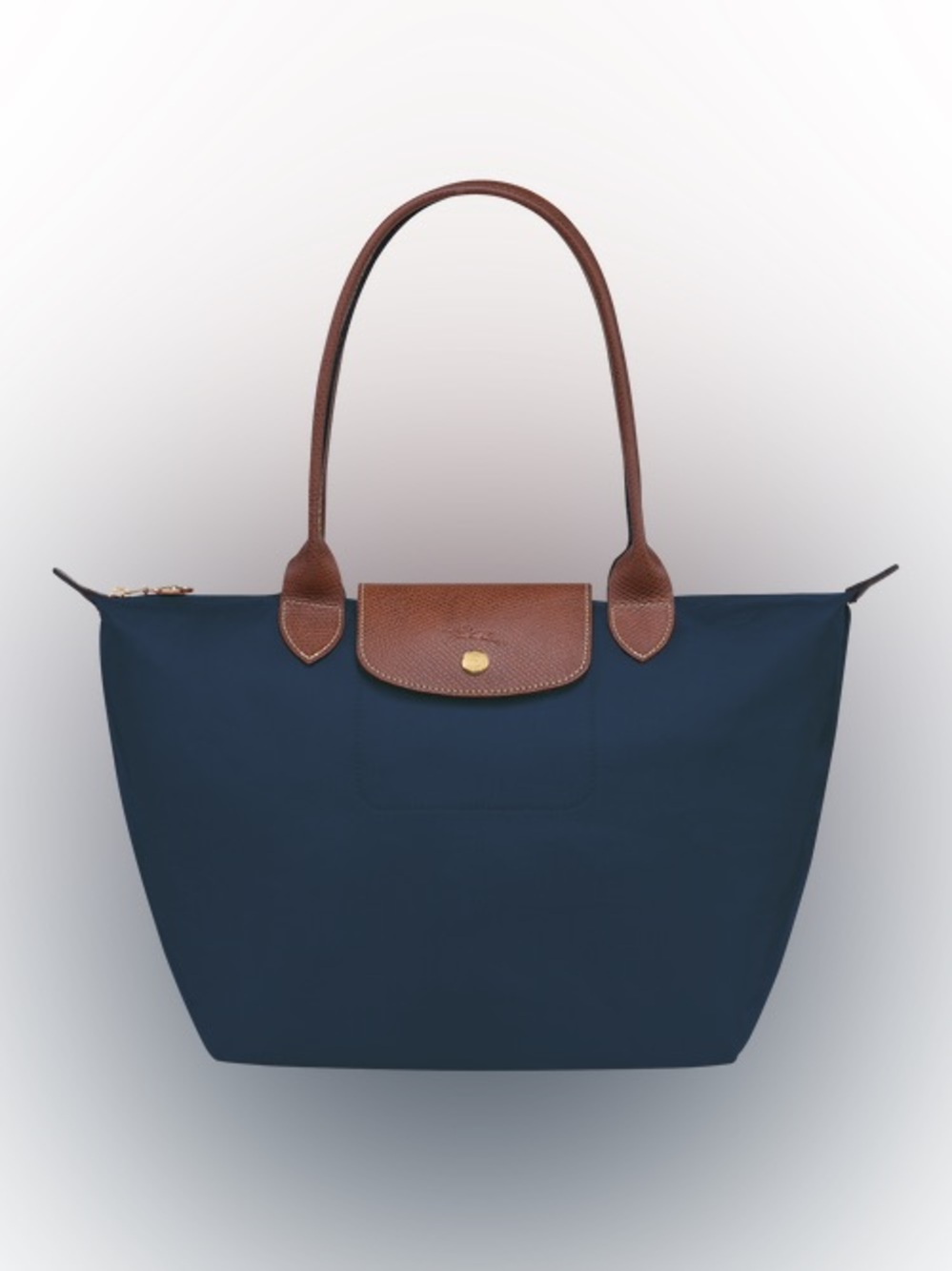 Longchamp LE PLIAGE ORIGINAL M TOTE BAG Navy Recycled Canvas